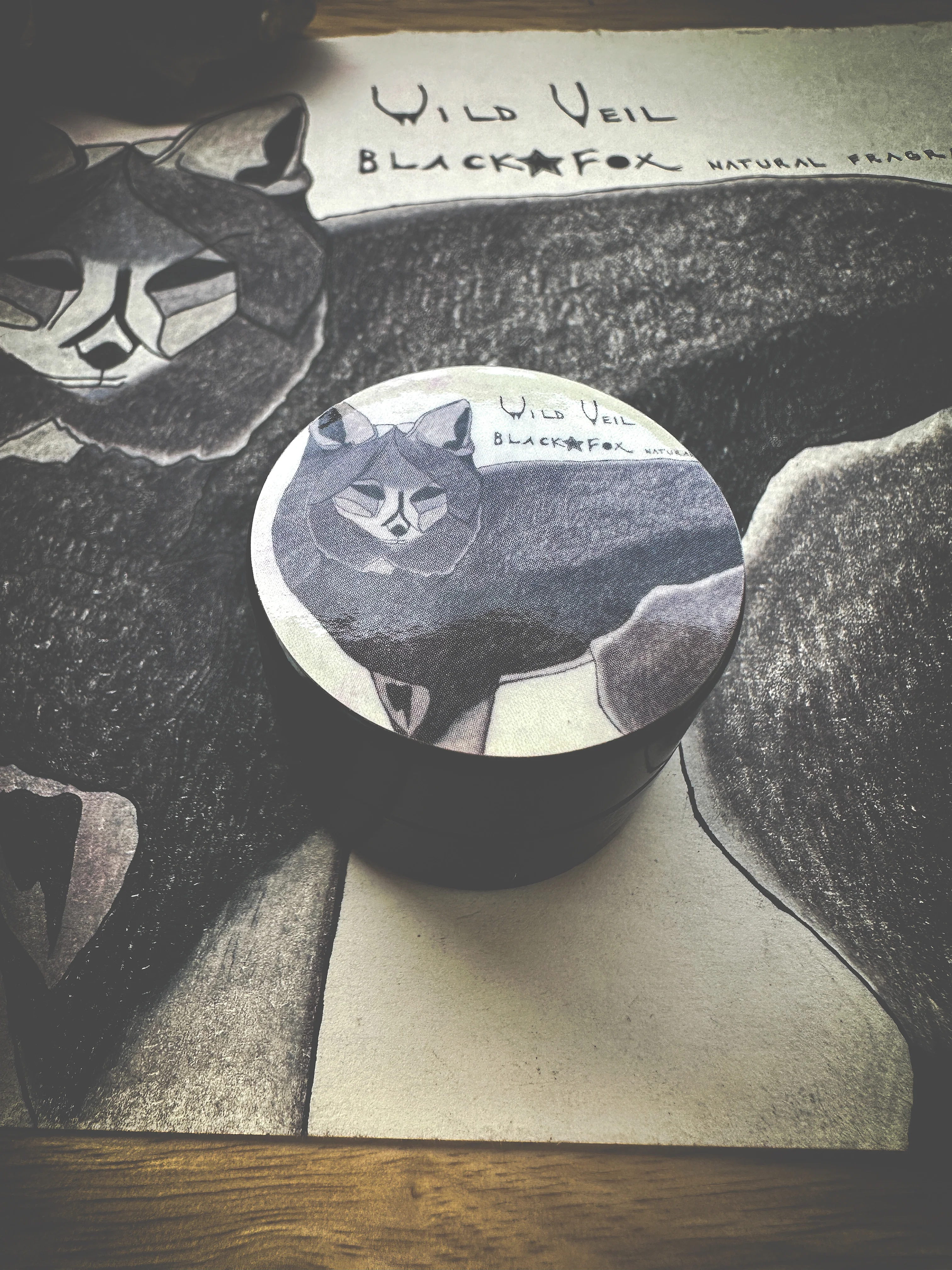 Black Fox. natural perfume. black amber fougère with brisk camphor fur. May 2023 - Image 3