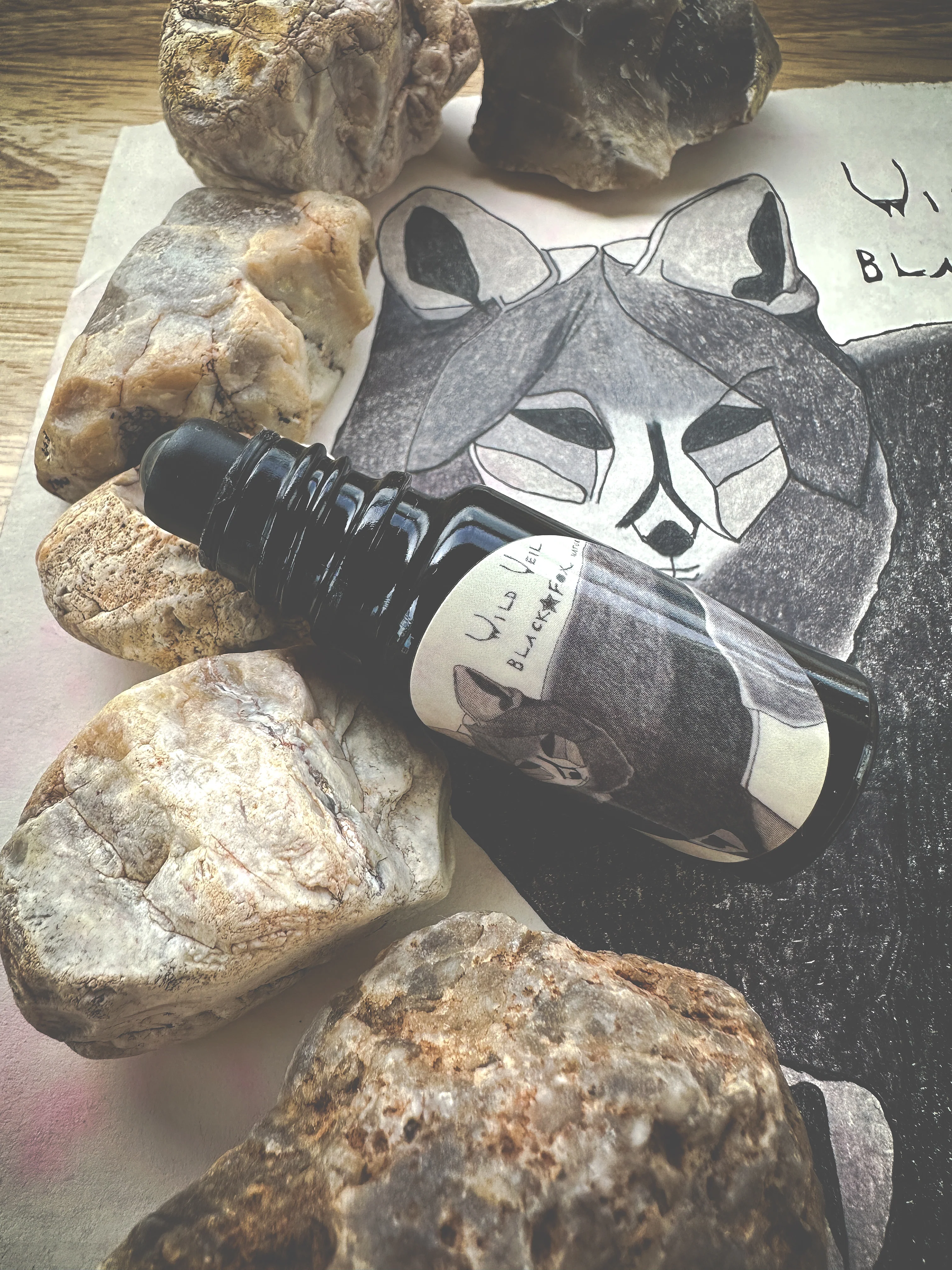 Black Fox. natural perfume. black amber fougère with brisk camphor fur. May 2023 - Image 5