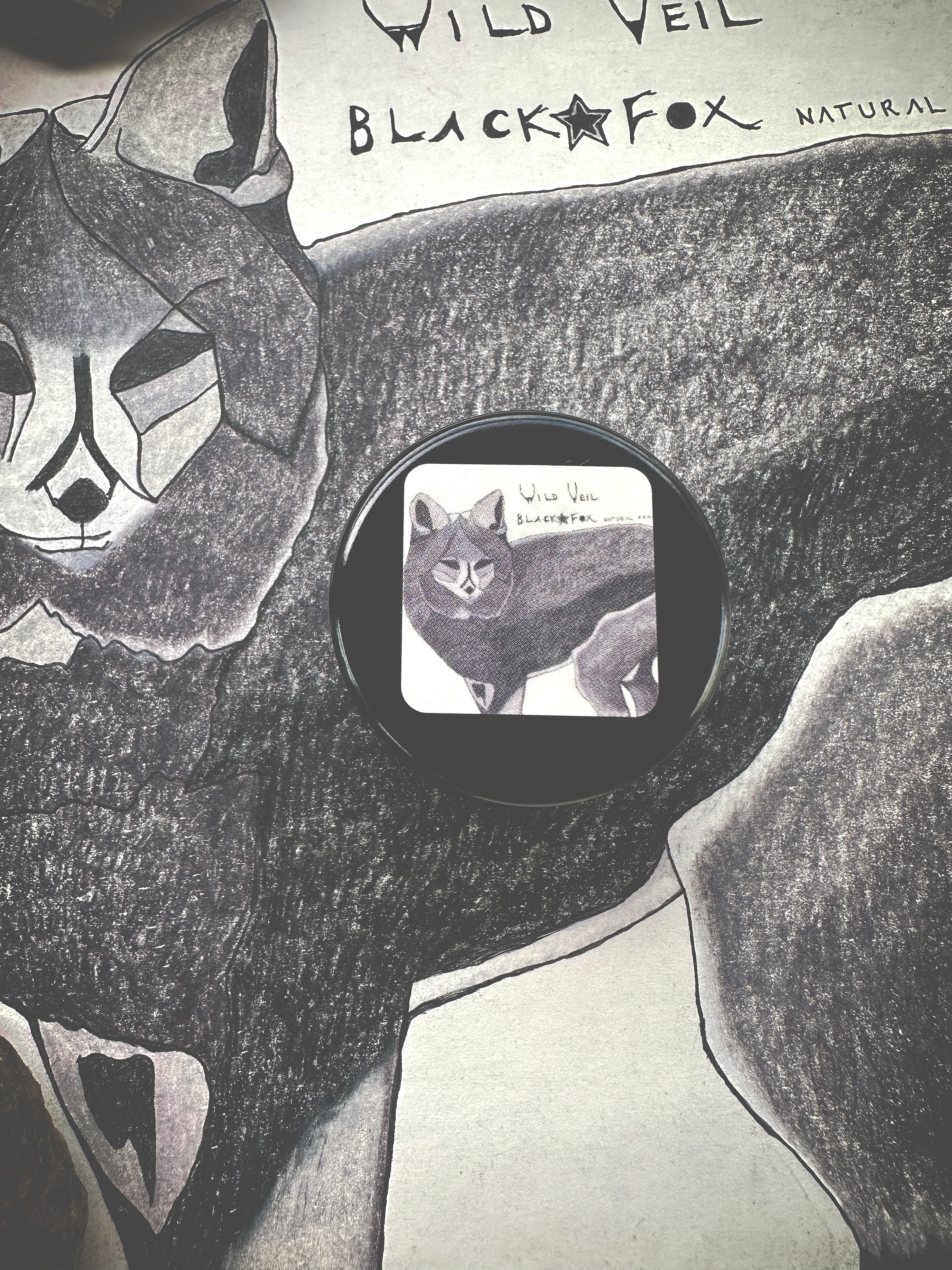 Black Fox. natural perfume. black amber fougère with brisk camphor fur. May 2023 - Image 8