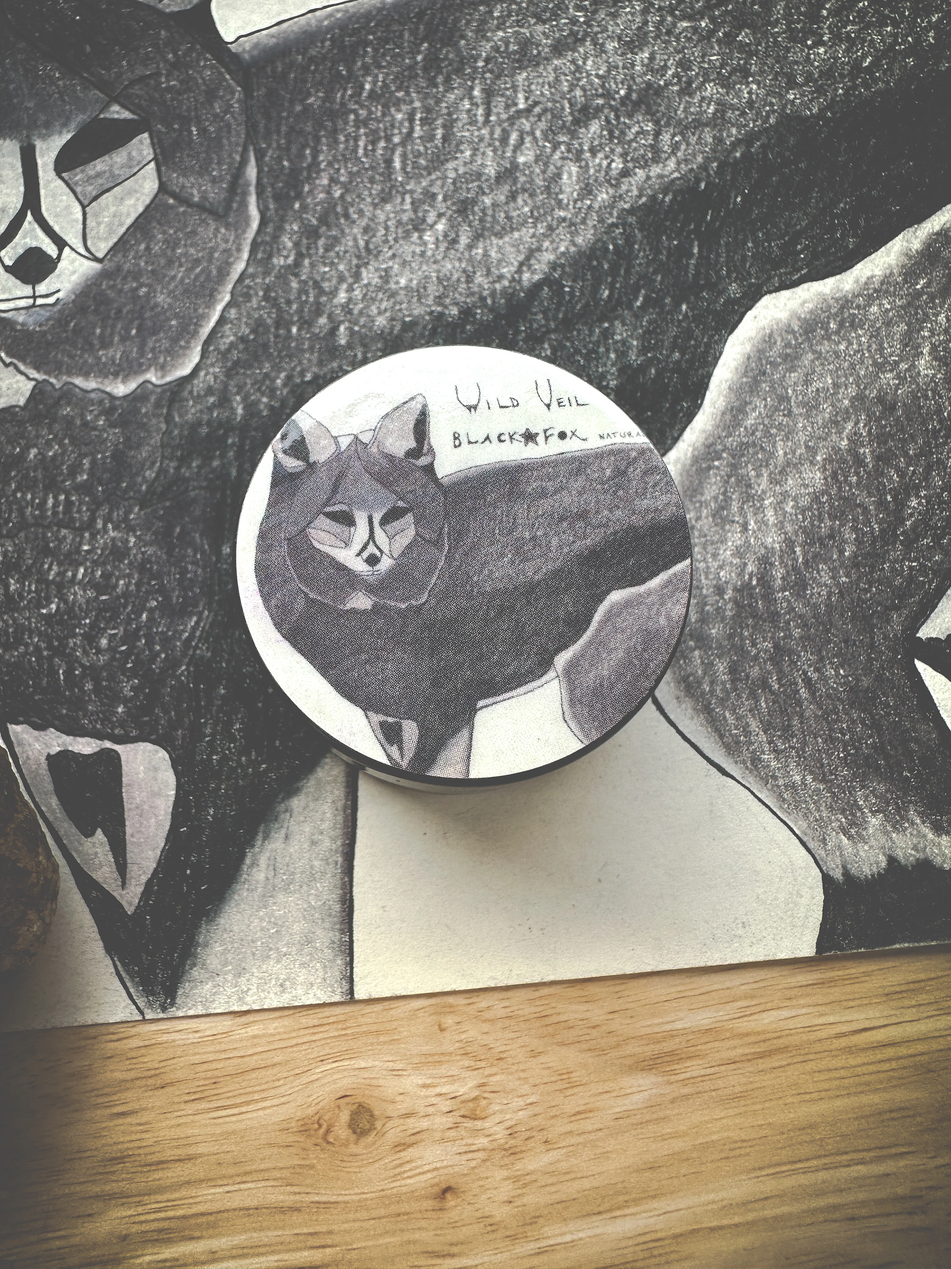 Black Fox. natural perfume. black amber fougère with brisk camphor fur. May 2023 - Image 9