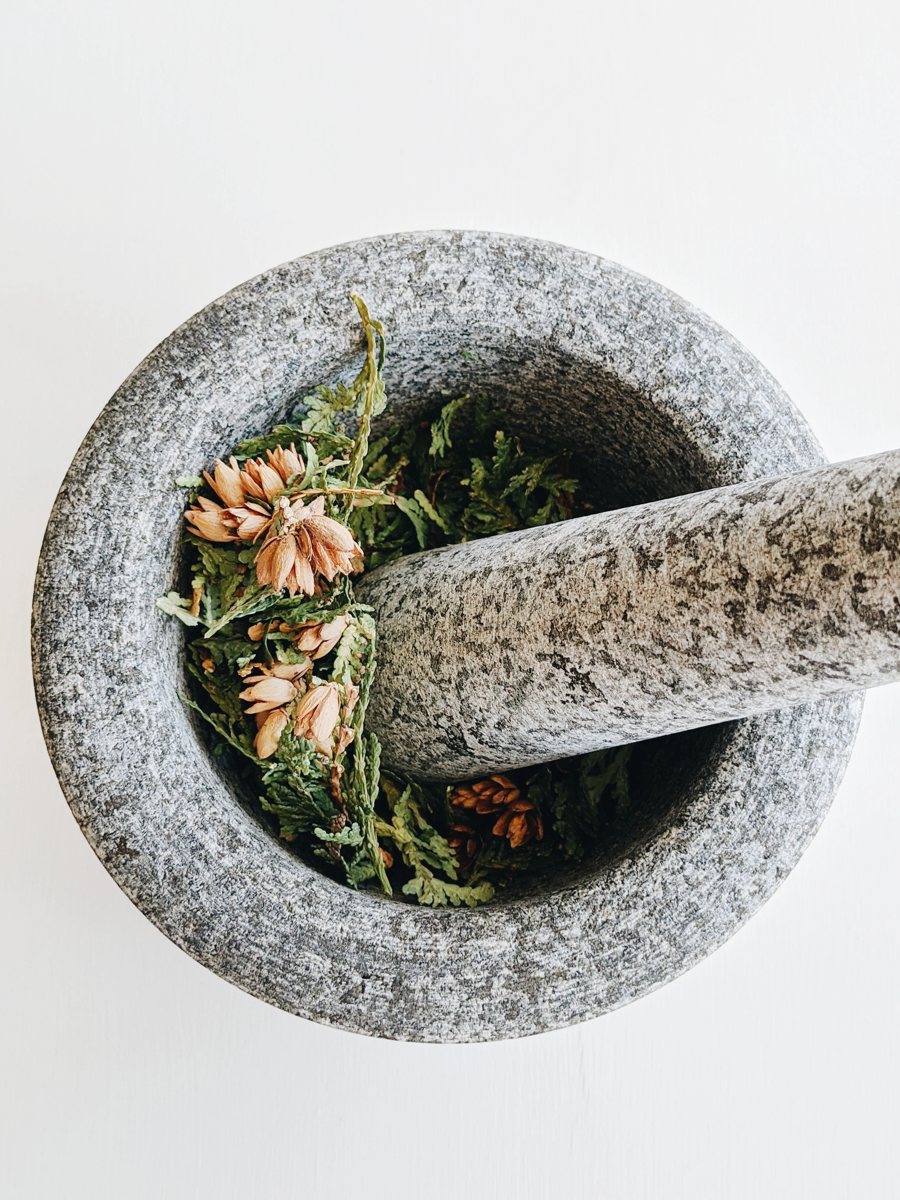 Ghost incense. Perfumer-grown cured herbs and woods. Dominican sage, northern white cedar, scented geranium, patchouli. - Image 4