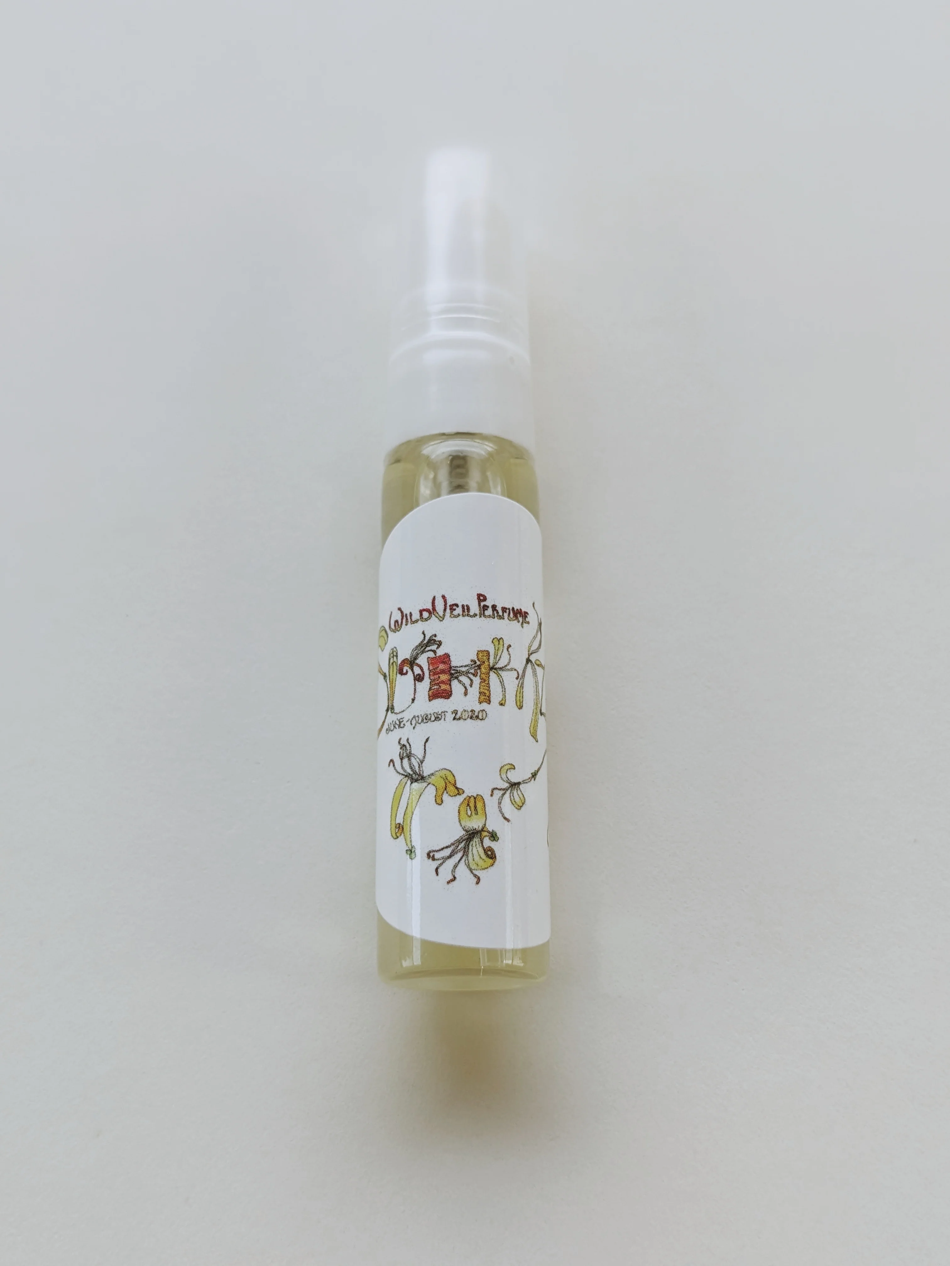 Suikazura (June-August 2020). Aged Pink and Yellow Honeysuckle Enfleurage Extrait. Organic honeysuckle perfume. Biodynamic - Image 9