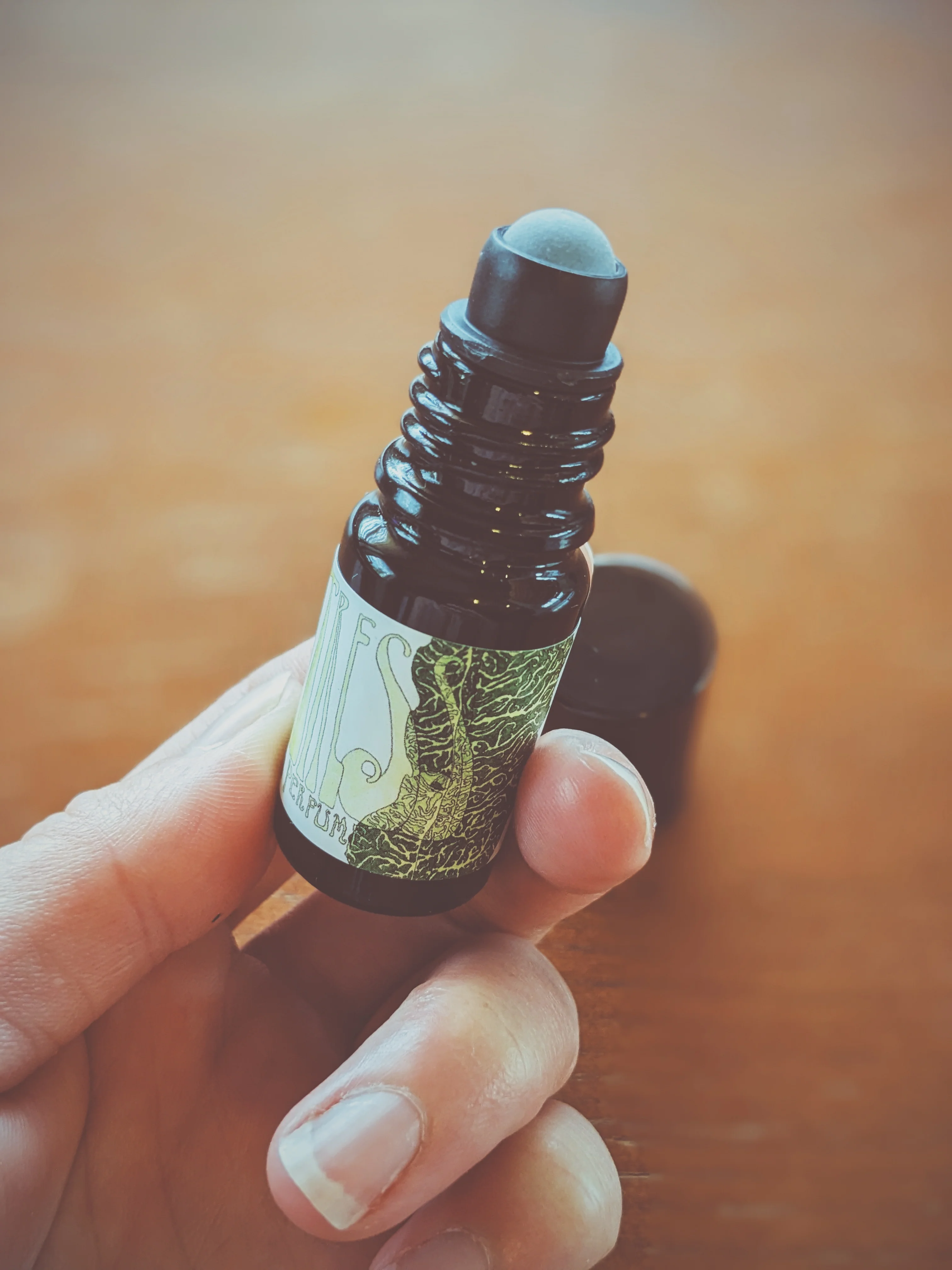 Huntress. natural perfume. wild herb garden, giant trees, green woods, wet earth. June 2023 - Image 6