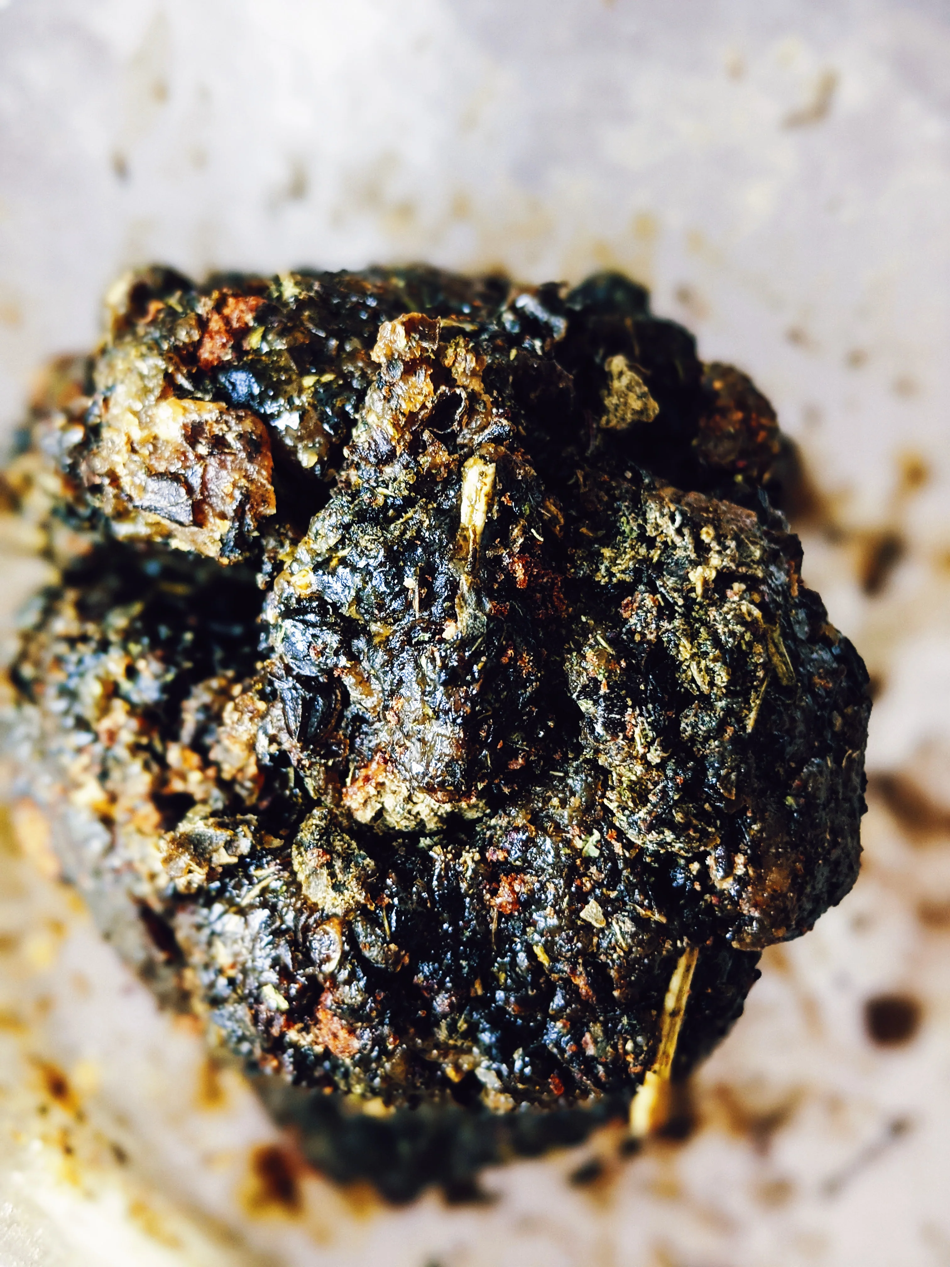 Inchoate Neri-Koh Incense. Zaatar, Malawi camphor basil, scented geranium, black sage, roses (alba, moss, damask, musk, and gallica), apricots, cardamom, wild fir balsam and red spruce boughs. - Image 10