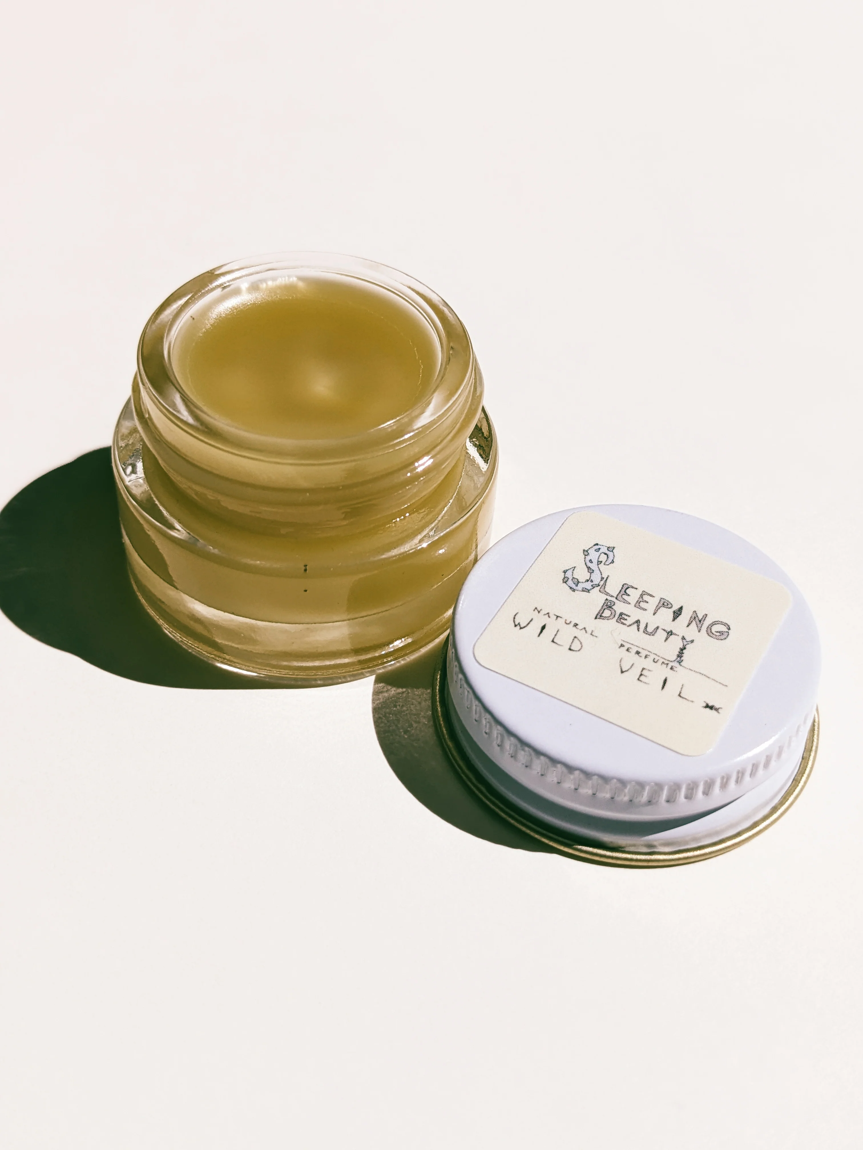 Sleeping Beauty. natural perfume. pale basil. feral in sleep, a honeycomb shroud. March 2023 - Image 20