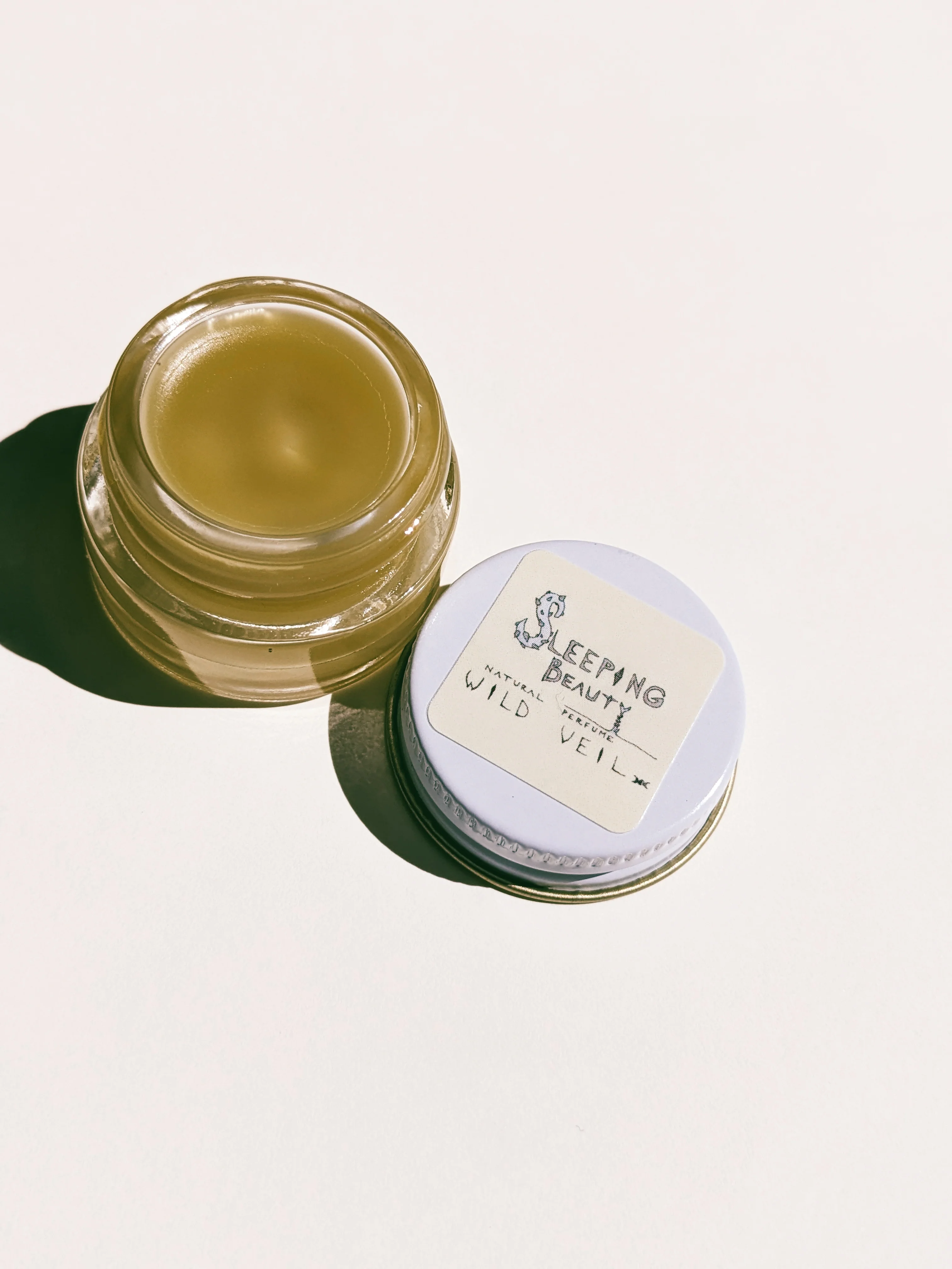 Sleeping Beauty. natural perfume. pale basil. feral in sleep, a honeycomb shroud. March 2023 - Image 3